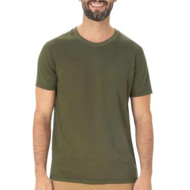 Imagem de Camiseta Manga Curta Malwee 1000121547 Masculina Premium Pima T. P/XGG