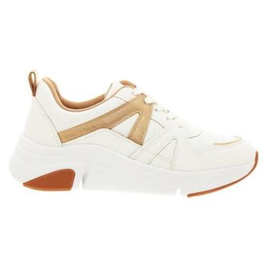 Imagem de Tênis Feminino Casual Ultraconforto Modare 7401.102.29627, Branco, Dou