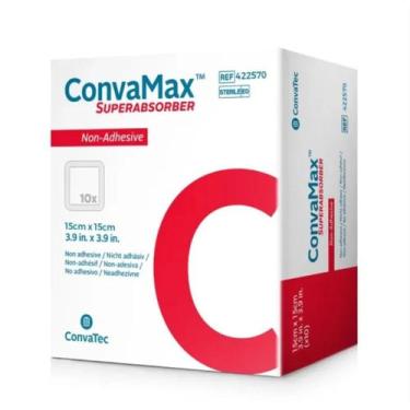 Imagem de Curativo convamax superabsorvente 15 x 15 (cx c/10 unds) - convatec