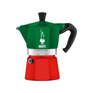 Imagem de Cafeteira Italiana Bialetti Nuova Moka Itália 3 Xícaras