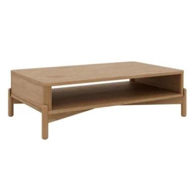 Imagem de Mesa de Centro Nest Retangular MDF Madeira Maciça 102CM Tauari - FINES