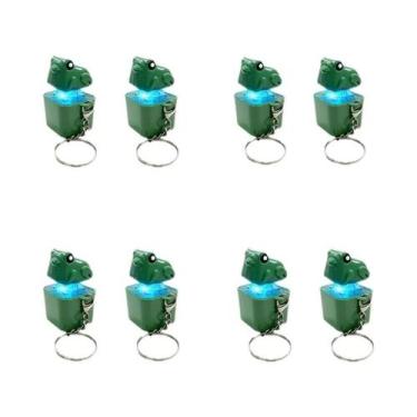 Imagem de Lanterna LED Recarregável Com Som Engraçado De Sapo E Pato, Chaveiro E
