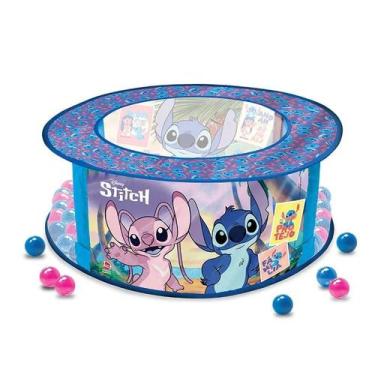 Imagem de Piscina de Bolinhas do Stitch com 50 Bolinhas Líder Brinquedos
