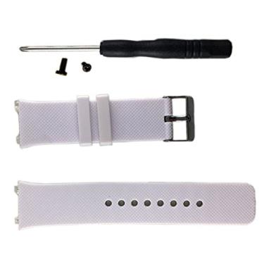 Imagem de Smart Watch DZ09 pulseira feita de pulseira de silicone marrom/preto/branco (branco)