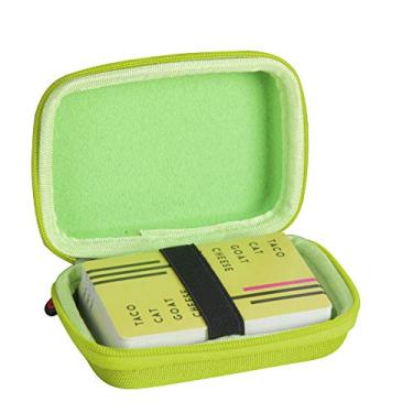 Imagem de Hermitshell capa rígida para viagem para taco gato cabra queijo pizza - não inclui cartões, Verde