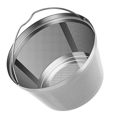 Imagem de Filtros de café reutilizáveis para 8 a 12 xícaras, cesta de filtros de café permanente, lavável, compatível com Mr. Coffee Black & Decker, filtro de cafeteira, 6 a 12 xícaras