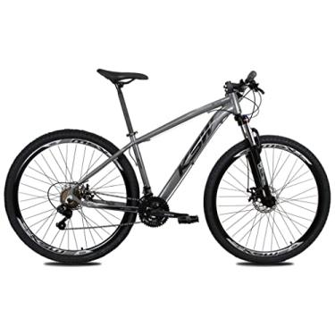 Imagem de Bicicleta Aro 29 KSW 24v Freio Hidraulico Câmbios Index Suspensão C/Trava - Grafite/Preto 15