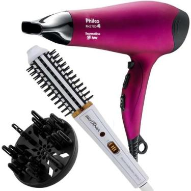 Kit Salão Beleza Profissional Chapa + Secador De Cabelo 220v