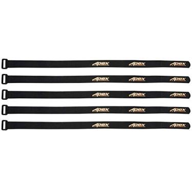 Imagem de Apex RC Products Pacote com 5 – Tiras de 20 mm x 500 mm para baterias LiPo / Correias de câmera 3053