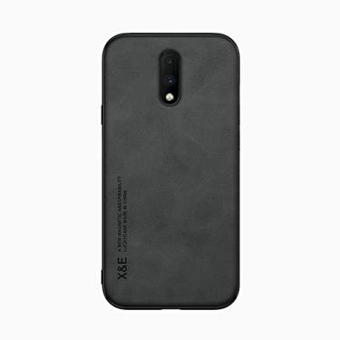 Imagem de Kepuch Silklike Capa para Oneplus 7 - Case Placa de Metal Embutida para Oneplus 7 - Preto