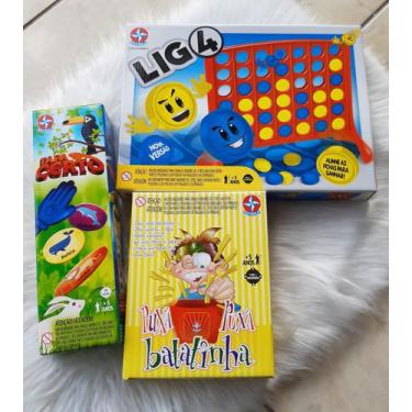 Kit Jogo Pula Macaco e Puxa Puxa Batatinha, Estrela