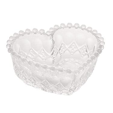 Imagem de LYOR - Bowl de Vidro Coração Balls 240ml - Ideal para Servir Sobremesas, Frutas Frescas, Bombons - Fora da Mesa como Apoio para Sabonetes Decorativos, Vasinho para Plantinhas e Porta Velas Perfumadas.