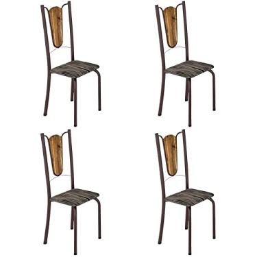 Imagem de Kit 4 Cadeiras Tubular Júlia Soma Móveis