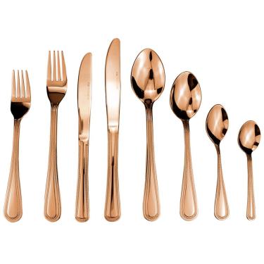 Imagem de Faqueiro 48 Peças Fracalanza Pearl em Aço Inox - Cobre