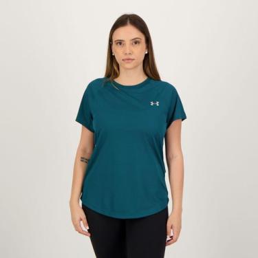Imagem de Camiseta Under Armour Speed Stride 2.0 Feminina Verde