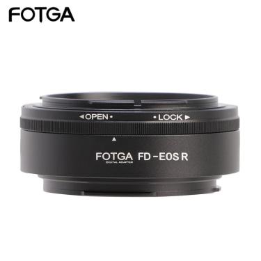 Imagem de FOTGA-Anel Conversor Adaptador de Lente para Canon  Câmera Mirrorles  Lente de Montagem FD  R RF