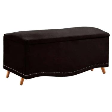 Imagem de Calçadeira Sapateira Baú Holanda 160cm de Largura Sintético Shop das Cabeceiras