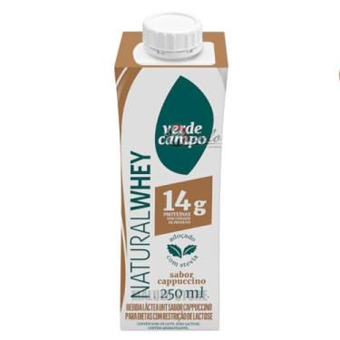 Imagem de Shake Natural Whey Verde Campo Cappuccino 14G 250Ml