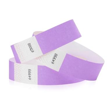 Imagem de Pulseiras Tyvek de 1,9 cm da WristCo Berry, Berry, 200 Count