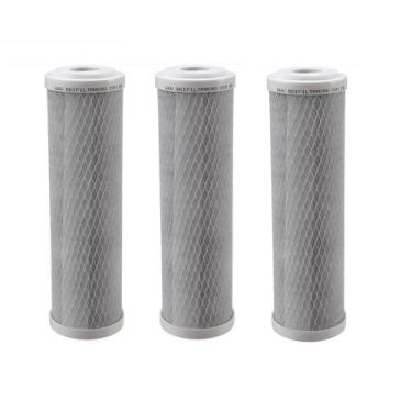 Imagem de 3 Refil Filtro Carvão Ativado Carbon Block 9.3/4 Encaixe - BBI