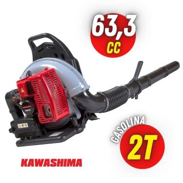 Imagem de Soprador Costal Kawashima Kwb63 à Gasolina 2 Tempos 63,3cc