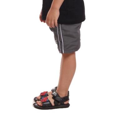 Imagem de Bermuda Tactel OX SILVER Infantil., 12, Menino, Cinza