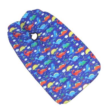 Imagem de Capa de Barbeiro Infantil, Capa de Corte de Cabelo Infantil, Tamanho Ajustável 120 X 110 Cm Com Fecho Confortável Avental de Cabeleireiro Com Padrão de Desenho Animado à Prova