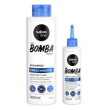 Imagem de Shampoo + Tônico Fortalecedor Salon Line Sos Bomba Crescimento