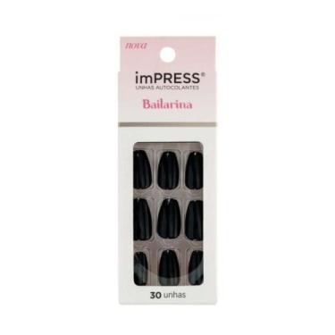 Imagem de Unhas Autocolantes Kiss Ny Impress Lacy Bailarina Bipam523 - KISS NEW 