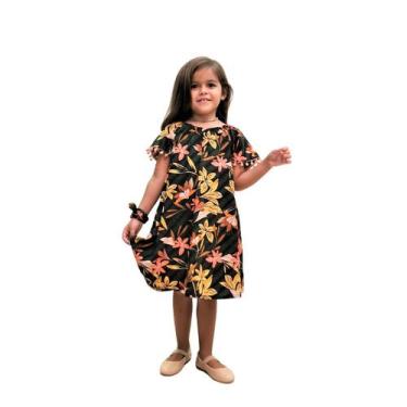 Imagem de Vestido Amalia - floral com pompom - Amora Modinha, P (0 a 3 meses)