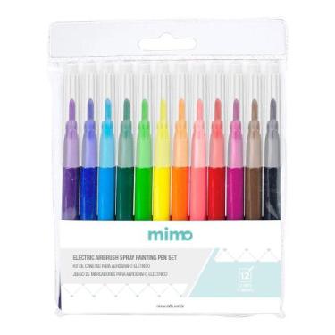 Imagem de Kit de Canetas para Aerógrafo Elétrico USB Mimo - 06011