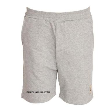 Imagem de Bermuda Masculina Moletom Jiu Jitsu Academia Casual Treino - Ragor, G,