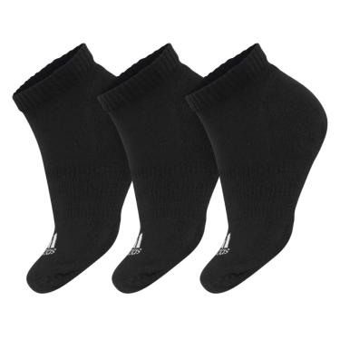 Imagem de Meia Adidas Cushioned 41 ao 43 - Pack com 3 Pares Preta