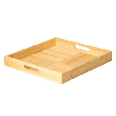 Imagem de Bandeja 100% Bambú c/Alça 37x37 Café Da Manhã Paramount - Paramount Pl