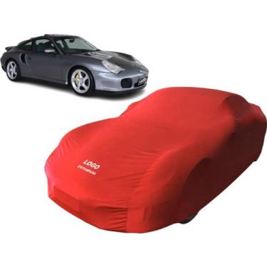 Imagem de Capa Carro Esportivo Porsche 911 2000 À 2004 Tecido Helanca - Mz, Verm