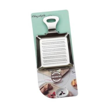 Imagem de IEUDNS Gengibre Ralador aço Inoxidável Moagem Ferramenta Dispositivos Confortável Grip Alho Ralador Queijo Imprensa para Tempero Cebola Parmesão, 10.8 Cm X