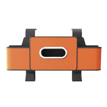 Imagem de ontto Caixa de armazenamento de assento de carro pendurada na parte de trás com gancho de encosto de cabeça, porta-copos, organizador multifuncional para guardar tecidos, telefone, lanches, bebidas,