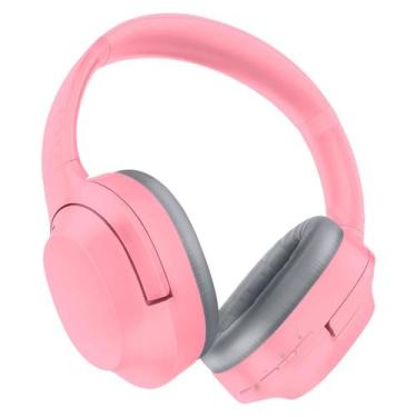 Imagem de Headset Gamer Razer Opus X Sem Fio Rosa/verde/branco, Rosa