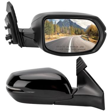 Imagem de LOIYLLEN Substituição do espelho retrovisor do lado direito do passageiro para Honda CRV 2017-2022 - Conjunto de espelhos retrovisores com 9 pinos, ajuste elétrico, luz de seta, aquecimento, ponto