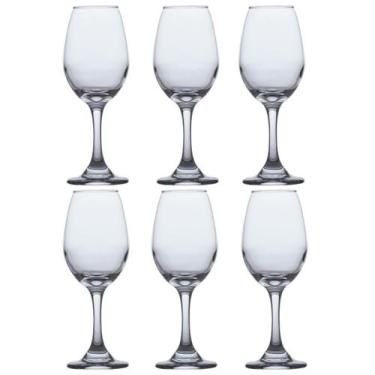 Imagem de Jogo de Taças de Vidro Água E Vinho 365ml Luxo - 6 UN - CRISTAR