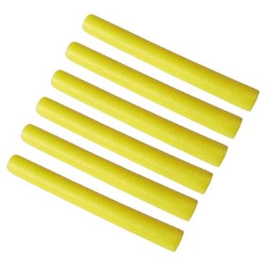 Imagem de 6x Reposição Trampolim Envoltório Espuma de 25mm de de Proteção para Tubo, Amarelo