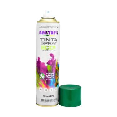Imagem de Tinta Spray Eco Bartofil Primer Verde Escuro Uso Geral 400ml