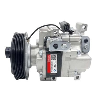 Imagem de Compressor de ar condicionado automotivo compatível com Mazda 6 3 CX-7 GJ6A-61-K00C GJ6A61K00C H12A1AK4DW H12A1AF4DV H12A1AF4DW H12A1AF4A0 GJ6A61K00F GJ6A61K00E