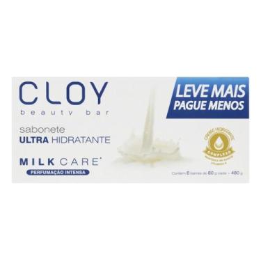 Imagem de Sabao em barra Cloy Ultra Hidratante Milk Care Beauty Bar