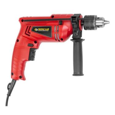 Imagem de Furadeira de Impacto Schulz 500W Broca 13mm Mandril 1/2, 220V