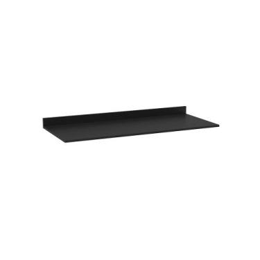 Imagem de Tampo para Balcão de Cozinha com Rodapé Torfi 120cm MDP/BP Preto G96 -