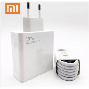 Imagem de Carregador USB-C 120W Super Turbo Fonte de Energia. Carga Ultrarrápida