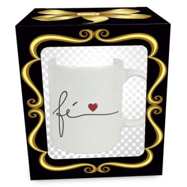 Imagem de Caneca Evangélica Branca Sortida 320mL - Cerâmica Regina