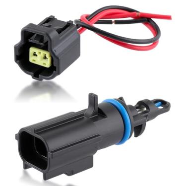 Imagem de AUTOKAY Sensor de temperatura de carga de ar 56028364AA adequado para Jeep Wrangler Liberty Grand Cherokee Commander para Dodge Ram 1500 Journey Dakota Avenger para Chrysler Sebring 300 200 2001-2020