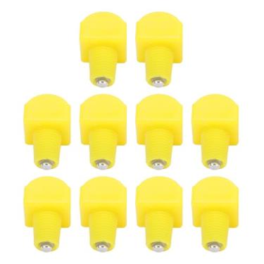 Imagem de Eujgoov Mamilos de água de Frango Automático Bebedor de Aves Amarelo 10pcs para Necessidades de Rega de Aves